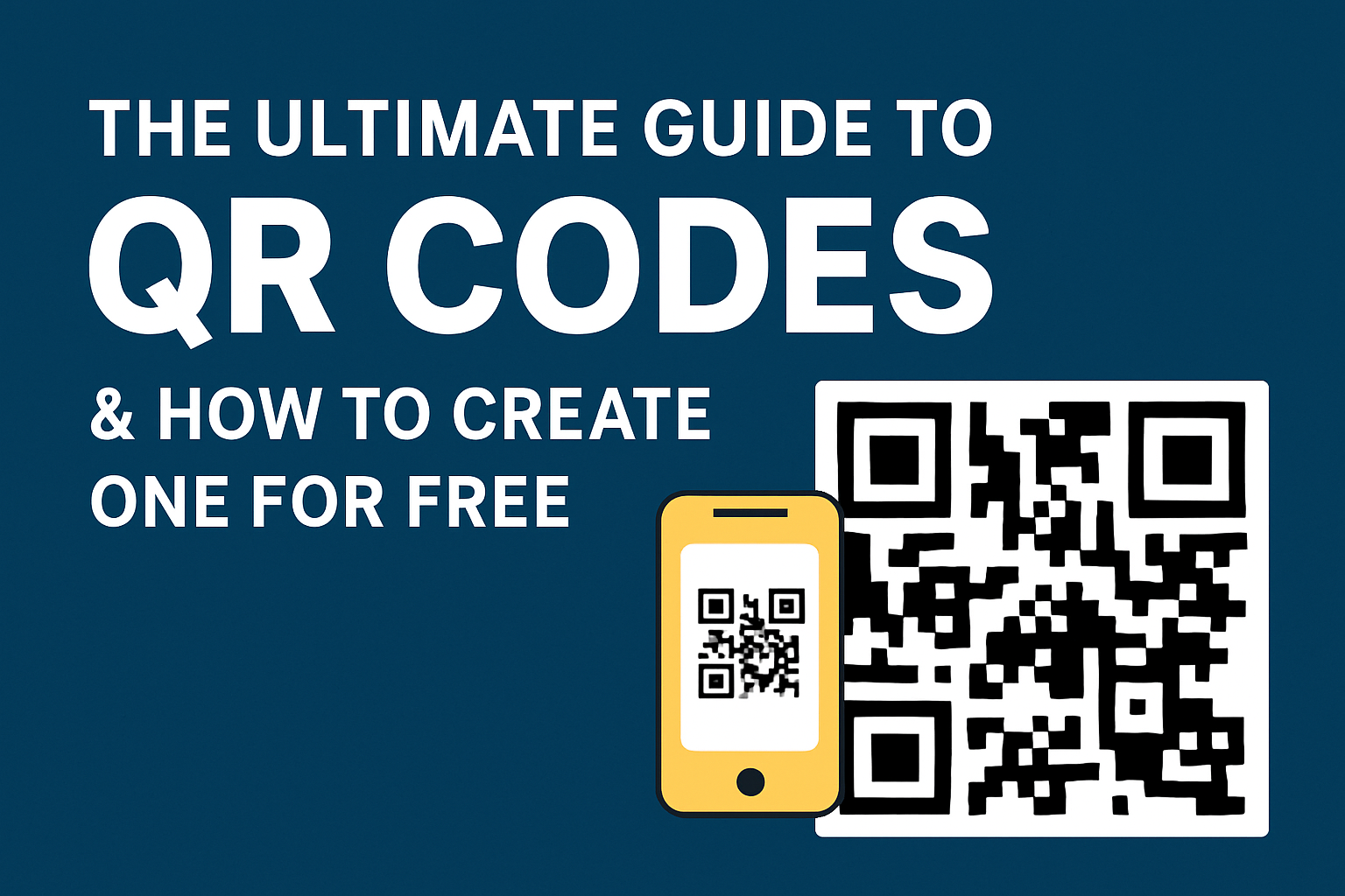 Blog post image for The Ultimate Guide to QR Codes & How to Create One for Free